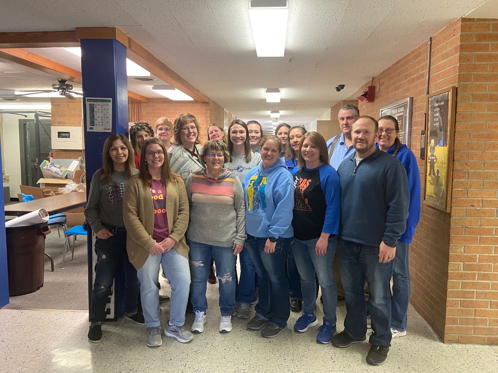 All teaching staff on the last day of classes in our old high school