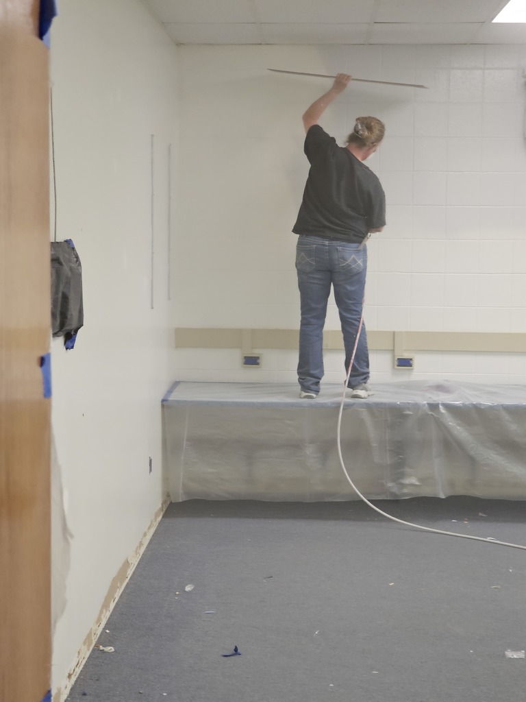 Classroom Paint Job